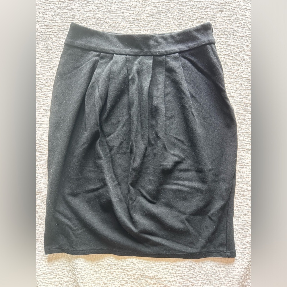 Max Mara Weekend black stretch skirt small